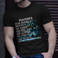 Personalisiertes Daniel T-Shirt mit Drachenmotiv, Eigenschaften-Design Geschenke für Ihn