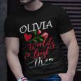 Personalized Named Gifts For Mothers With Olivia Name Gift For Womens Unisex T-Shirt Gifts for Him