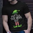 Pet All The Dogs Elf V2 Unisex T-Shirt Gifts for Him