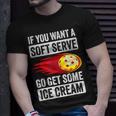 Pickleball Soft Serve Ice Cream Pickleball T-shirt Gifts for Him