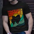 Pomeranian Dog Vintage Pet Lover Unisex T-Shirt Gifts for Him
