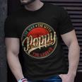 Poppy The Man The Myth The Legend Funny Fathers Day Gift For Mens Unisex T-Shirt Gifts for Him