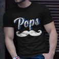 Pops Poppa Papa Father Dad Daddy Husband Stepdad Grandpa Gift For Mens Unisex T-Shirt Gifts for Him