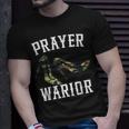 Prayer Warrior Camouflage For Religious Christian Soldier Unisex T-Shirt Gifts for Him