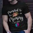 Promoted To Mommy Est 2023 Mom Pregnancy Announcement T-Shirt Gifts for Him