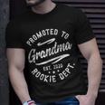 Promoted To Grandma Est 2020 Rookie Dept Mom Surprise Gift Unisex T-Shirt Gifts for Him