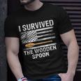 Proud Adult Spoon Survivor I Survived The Wooden Spoon Unisex T-Shirt Gifts for Him