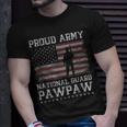 Proud Army National Guard Pawpaw Us Military Gift Gift For Mens Unisex T-Shirt Gifts for Him
