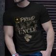 Proud Army Uncle Military Pride Unisex T-Shirt Gifts for Him