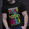 Proud Cousin Of A Class Of 2023 Graduate Senior Dinosaur 23 Unisex T-Shirt Gifts for Him