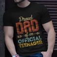 Proud Dad Of Official Teenager 13Th Birthday 13 Years Old V2 Unisex T-Shirt Gifts for Him