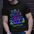 Proud Uncle Senior Class Of 2023 School Graduate Family Unisex T-Shirt Gifts for Him