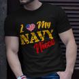 Proud Us Navy Niece American Military Family Aunt Uncle Unisex T-Shirt Gifts for Him