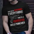 We Are Redefining Everything This Is A Cordless Hole Puncher T-Shirt Gifts for Him