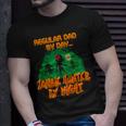 Regular Dad By Day Zombie Hunter By Night Halloween Single Dad Unisex T-Shirt Gifts for Him