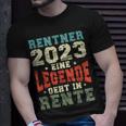 Rentner 2023 Rente Spruch Retro Vintage T-Shirt Geschenke für Ihn