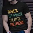 Theresa Die Frau Der Mythos Die Legende T-Shirt Geschenke für Ihn