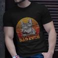 Retro Vintage Best Frenchie Dad Ever French Bulldog Dog Gift Unisex T-Shirt Gifts for Him