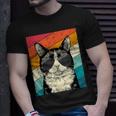 Retro Vintage Tuxedo Cat With Sunglasses Cat Lovers T-Shirt Gifts for Him