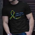 Ribbon World Down Syndrome Day V2 Unisex T-Shirt Gifts for Him