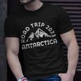 Road Trip 2023 Antarctica - Penguin Mountain Scene Unisex T-Shirt Gifts for Him