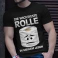 Rolle Klopapier Toilettenpapier Lustige Sprüche Witzige Wc T-Shirt Geschenke für Ihn