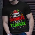 Santas Favorite Dance Teacher Group Matching Christmas 2022 T-shirt Gifts for Him