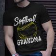 Softball Grandma Women Family Matching Players Mothers Day Unisex T-Shirt Gifts for Him