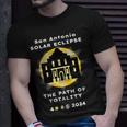 Solar Eclipse San Antonio 2024 The Path To Totality Alamo Unisex T-Shirt Gifts for Him