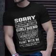 Sorry My Heart Only Beats For My Freaking Awesome Girlfriend Tshirt Unisex T-Shirt Gifts for Him