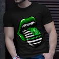 St Patricks Day Irish American Shamrock Flag Paddy Patty Day Unisex T-Shirt Gifts for Him