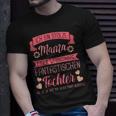 Stolze Mama von Tochter Damen T-Shirt, Mutter-Eltern Spruch Tee Geschenke für Ihn