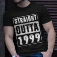Straight Outta 1999 Vintage 22 Years Old 22Nd Birthday Gifts Unisex T-Shirt Gifts for Him