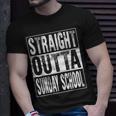 Straight Outta Sunday School Graduate Class 2022 Graduation Unisex T-Shirt Gifts for Him