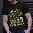 Super Proud Sister Of 2023 Graduate Awesome Family College Unisex T-Shirt Gifts for Him