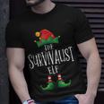 Survivalist Elfenhemd Familie Passender Pyjama Weihnachten T-Shirt Geschenke für Ihn