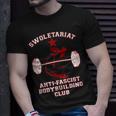 Swoletariat Anti Fascist Bodybuilding Club Unisex T-Shirt Gifts for Him