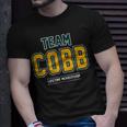 Team Cobb Proud Family Last Name Surname Unisex T-Shirt Gifts for Him
