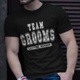 Team Grooms Lifetime Member Family Last Name T-shirt Gifts for Him