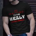 Team Healy Lifetime Member Surname Healy Name Unisex T-Shirt Gifts for Him