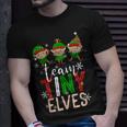 Team Tiny Elves Xmas Scrub Top Nurses Nicu Nurse Christmas T-shirt Gifts for Him