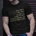 Thats What I Do I Fix Stuff And I Build Things Funny Saying Unisex T-Shirt Gifts for Him