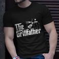 The Grillfather Bbq Grill & Smoker | Barbecue Chef Tshirt Unisex T-Shirt Gifts for Him