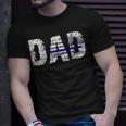 Thin Blue Line FlagShirts Dad Police Gifts Fathers Day Unisex T-Shirt Gifts for Him