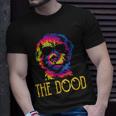 Tie Dye Best Doodle Dad Ever Goldendoodle Dog Dad Unisex T-Shirt Gifts for Him