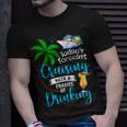 Todays Forecast Cruising With A Chance Of Drinking Cruise Unisex T-Shirt Gifts for Him