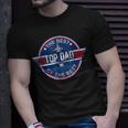 Top Dad The Best Of The Best Cool 80S 1980S Fathers Day Unisex T-Shirt Gifts for Him