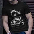 Uncle Nephew Friends Fist Bump Avuncular Family Cool Gift For Mens Unisex T-Shirt Gifts for Him