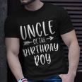 Uncle Of The Birthday Boy Uncle And Nephew Bday Party Gift For Mens Unisex T-Shirt Gifts for Him
