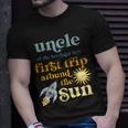 Uncle Outer Space 1St Birthday First Trip Around The Sun Gift For Mens Unisex T-Shirt Gifts for Him